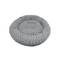 GENERICO - Cama Redonda Gris Talla M para Mascotas