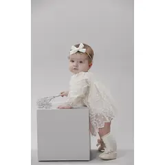 BABY SAMUU - Vestido con bordados Dhalia