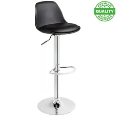 ONE PIXEL - Silla Alta Bar Comedor Giratorio Importado Negro