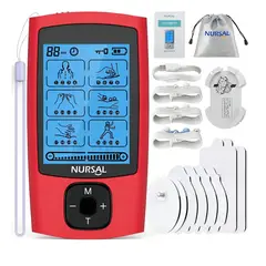 TENS - Nursal 24 Modos Estimulador Muscular Terapia Alivio Dolor