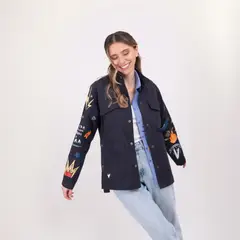 JULIANA SANCHEZ - Chaqueta Fuego - Azul