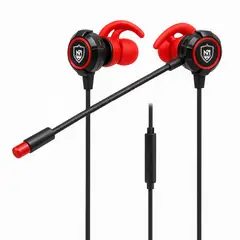GENERICO - Audífonos Gamer KR-GM501 In Ear con Micrófono Boom y Control Inline