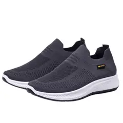 SPORT - Tenis Zapatillas Ultra Cómodos Tipo Media Sin Cordones para Caballero
