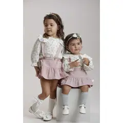 BABY SAMUU - Conjunto de braga y blusa Melanie