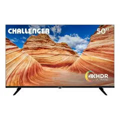 CHALLENGER - Televisor 50 Pulgadas Google Tv 4k Uhd Sin Marco