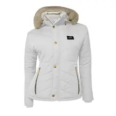 MODA EN CIRCUITO - Chaqueta Impermeable para Mujer Forrada en Ovejero