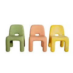 GENERICO - Silla De Niños Emma - 34x32x50 cm - Hecha de Plástico Reciclado