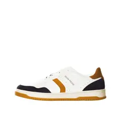 OCEAN PACIFIC - Tenis Ling Para Hombre Color Blanco Azul Marino