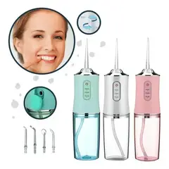 SHUNGA - Cuidado Dental Irrigador Bucal Electrico Portatil