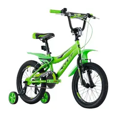 GW - Bicicleta Niño Niña Rin 16 Accesorios Ruedas Auxiliares
