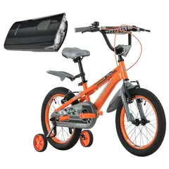GW - Bicicleta Niño Niña Rin 16 Accesorios Ruedas Auxiliares
