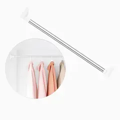 TECNOHOGAR JS - Barra Tensora Ajustable 5590 cm Inoxidable para Toallas