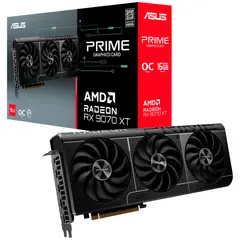 ASUS - Tarjeta De Vídeo Prime AMD Radeon RX 9070 XT OC GDDR6 16GB