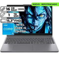 LENOVO - PORTÁTIL INTEL CORE I5-13420H 16GB RAM 1TB SSD 153 FHD WUXGA