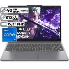 LENOVO - PORTÁTIL SLIM 3 15IRH10 INTEL CORE I7-13620H 40GB RAM 512GB SSD 15.3" FHD WUXGA