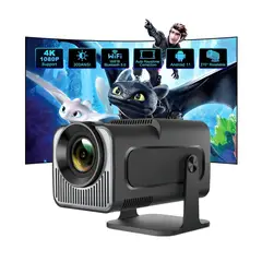 GENERICO - Video Beam Proyector Cine en Casa HD Wi Fi Bluetooth Android Usb