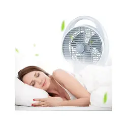 GENERICO - Ventilador Recargable Con Panel Solar 6 En 1 Multifuncional GD-8029