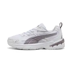 PUMA - Tenis Mujer Milenio Tech 2000 402625‑06 Blanco Lila Futurista