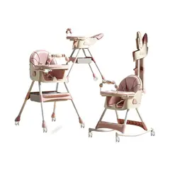 JON DI GROUP SAS - Silla Comedor Para Bebé 5-1 Bandeja Removible y Mecedora R