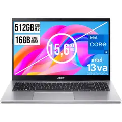 ACER - PORTATIL ASPIRE INTEL CORE I7-13620H SSD 512GB RAM 16GB DDR5 15,6 IPS FHD