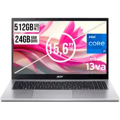 ACER - PORTATIL ASPIRE INTEL CORE I7-13620H SSD 512GB RAM 24GB DDR5 15,6 IPS FHD