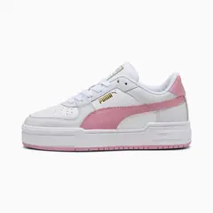 PUMA - Tenis Mujer CA Pro Classic II 402366‑22 Blanco Gris Retro Casual