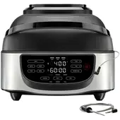 CHEFMAN - Freidora De Aire + Parrilla Interior Eléctrica Con Sonda De Ter - RJ38-AFG-7TP