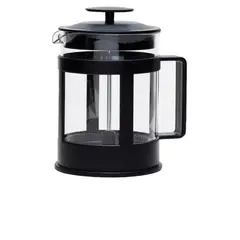 SKY - Prensa Francesa Cafe Cafetera Vidrio 350ml Filtro Acero Inox