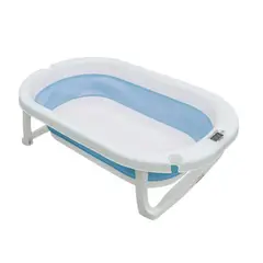 BEBESITOS - BAÑERA PLEGABLE CON TERMOMETRO MARCA