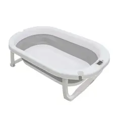 BEBESITOS - BAÑERA PLEGABLE CON TERMOMETRO MARCA