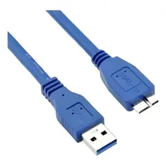GENERICO - Cable Usb 3.0 A Micro B 1 Metro Disco Duro Externo Datos