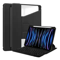 GENERICO - Funda Teclado Bluetooth 360° Para iPad 10 Gen-a16 11 Th 2025