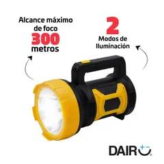 GENERICO - Linterna Recargable Ultra Power DR-93184