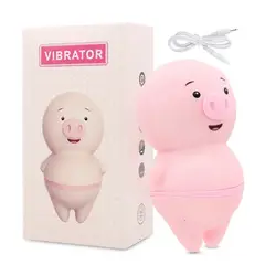 GENERICO - Vibrador Consolador Estimulador De Clítoris Mini Pig