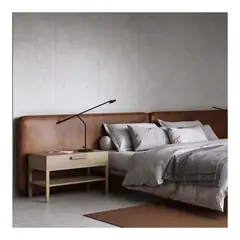22 GRADOS DECORACION - Cabecero respaldo de cama Rapsel en cuero 200x100cm