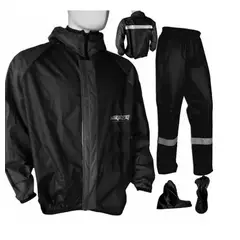 GENERICO - Impermeable Siliconado 3 Piezas Moto/bici