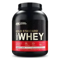 OPTIMUM NUTRITION - Gold Standard 100% Whey Cookies and cream 5LB