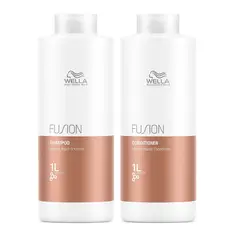 WELLA - DUO Fusion Shampoo + Acondicionador 1L