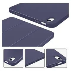 GENERICO - Estuche Funda Smart Case Espacio De Pencil Para iPad air 11 m3 azul
