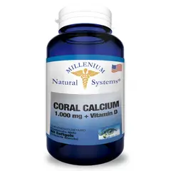 NATURAL SYSTEM - CORAL CALCIO + VITAMINA D 1000MG X 60 CAPSULAS