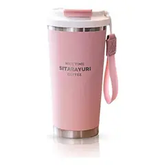 INNOVA - Termo Vaso Acero Inoxidable 532 Ml Frío Calor Rosado