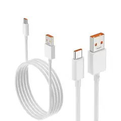 XIAOMI - Cargador Mi Tipo-c Con Cable Carga 120w Blanco