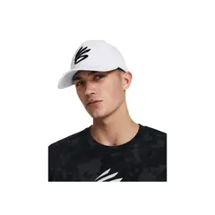 UNDER ARMOUR - Gorro Hombre CURRY SNAPBACK Blanco