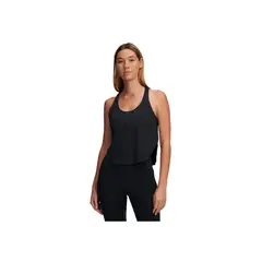 UNDER ARMOUR - Camiseta Mujer MOTN LOOSE 2IN1 TANK Negro