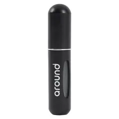 AROUND - Botella de perfume recargable Negro