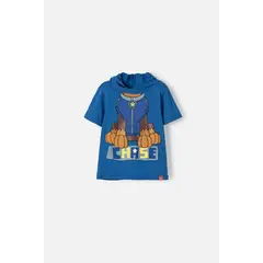 NICKELODEON - Camiseta de Paw Patrol azul manga corta para niño 2T a 5T