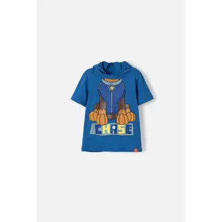 NICKELODEON - Camiseta de Paw Patrol azul manga corta para niño 2T a 5T
