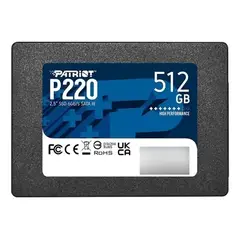 PATRIOT - SSD 512GB P220 SATA 3 2.5 LECT 550MB/S