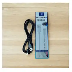 GENERICO - Cable Data USB a iPhone 2 MTS color negro EBS 3.0A