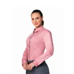 LEC LEE - Blusa Cuello Camisero para Mujer XL
